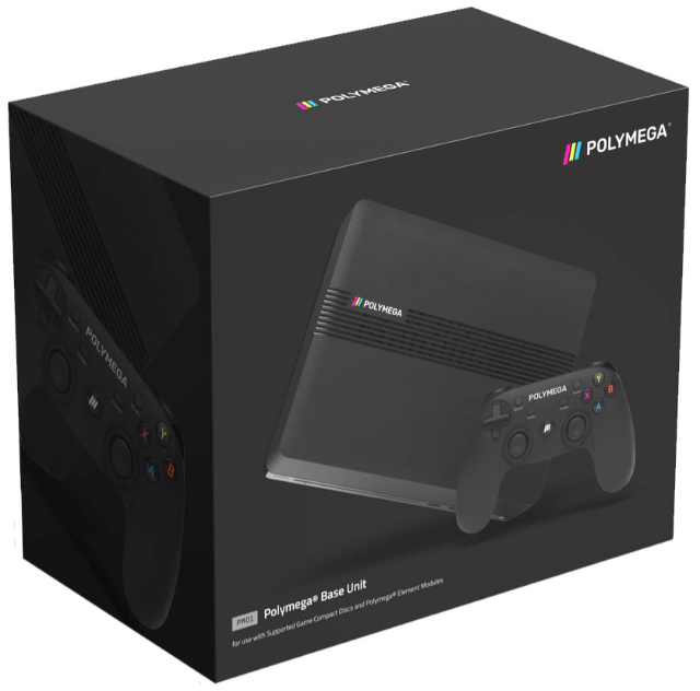Polymega Base Unit box art for Playstation
